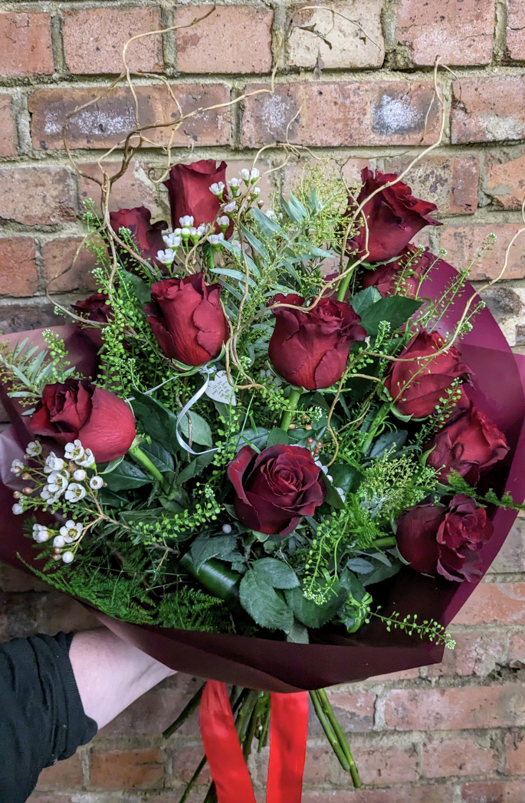 Roses r Red Bouquet - Quality Flowers from Ann's Flowers - Just £70! Shop now at Ann's Flowers