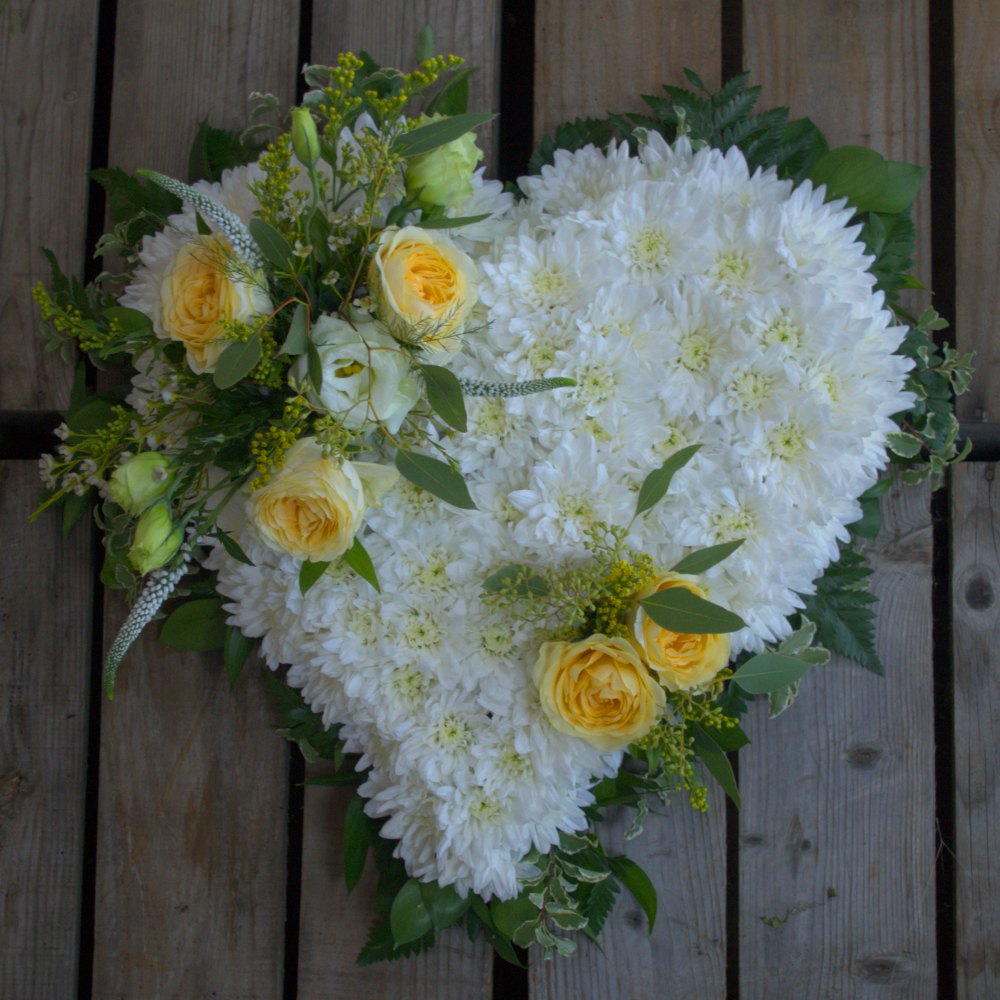 Heart Based - Rose Cluster - Quality Flowers from Ann's Flowers - Just £80! Shop now at Ann's Flowers