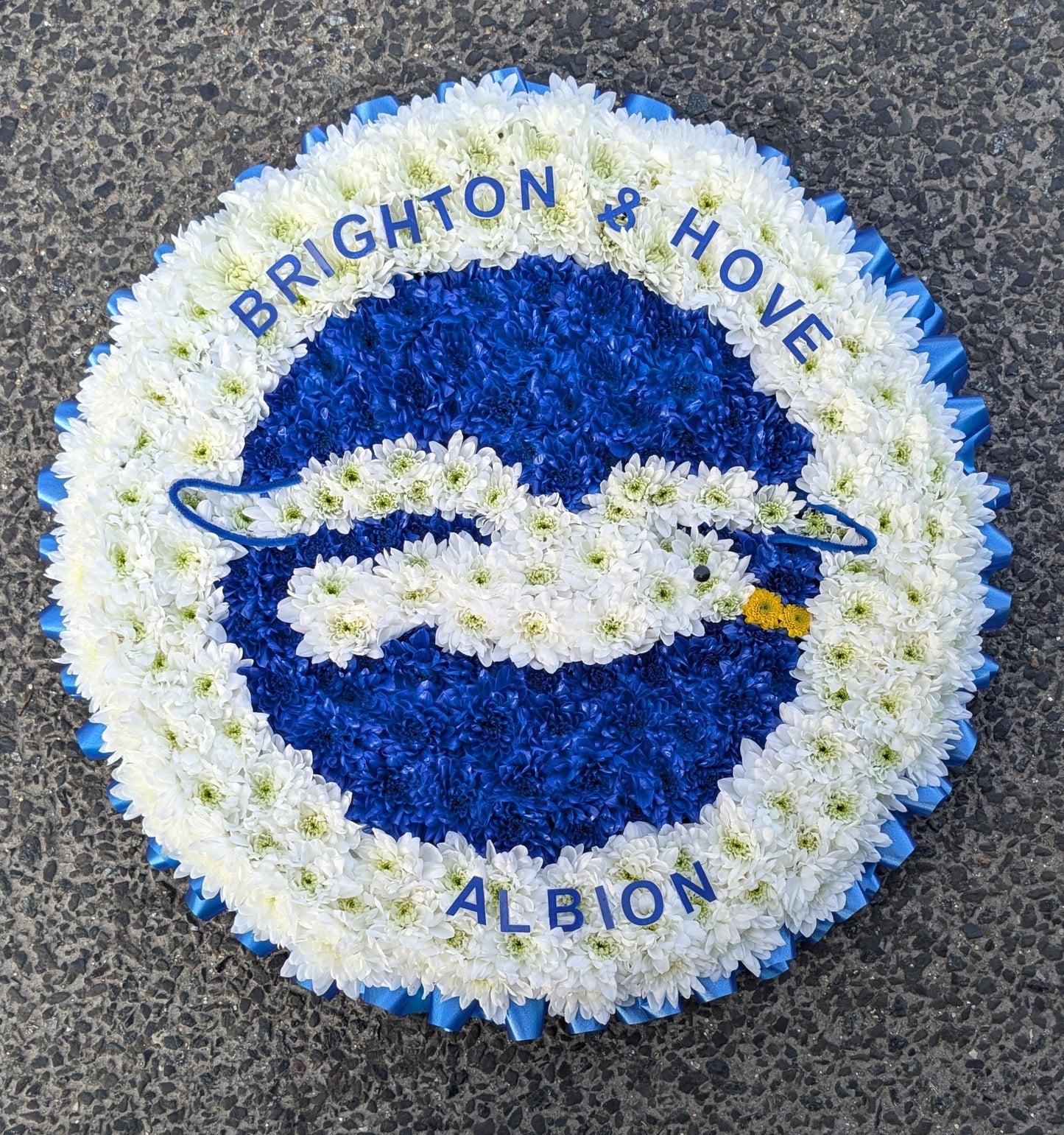 Brighton Hove tribute - Quality Flowers from Ann's Flowers - Just £150! Shop now at Ann's Flowers