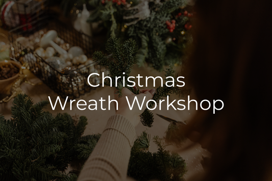 Christmas Wreath Workshop - Quality Flowers from Ann's Flowers - Just £45! Shop now at Ann's Flowers